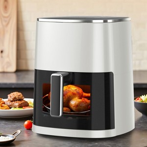 IULULU Air Fryer, 6-Qt with View Window, 12-in-1, 400°F Max - 1 of 4