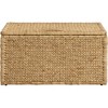 eHemco Heavy-duty Water Hyacinth Wicker Storage Trunk with Metal Frame, 36 by 20 by 18.5 Inches, Natural - 4 of 4