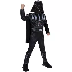 Jazwares Boys' Darth Vader Qualux Costume - Size 4-6 - Black