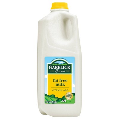 Garelick Farms Fat-Free Skim Milk - 0.5gal