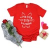 Simply Sage Market Women's My Cat Is My Valentine Short Sleeve Graphic Tee - 3 of 4