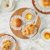 Juvale 150 Pack Round White Lace Paper Doilies Assorted Sizes for Crafts, Cake, Plates, Party Table, 6.5, 8.5, and 10.5 Inch - 2 of 4