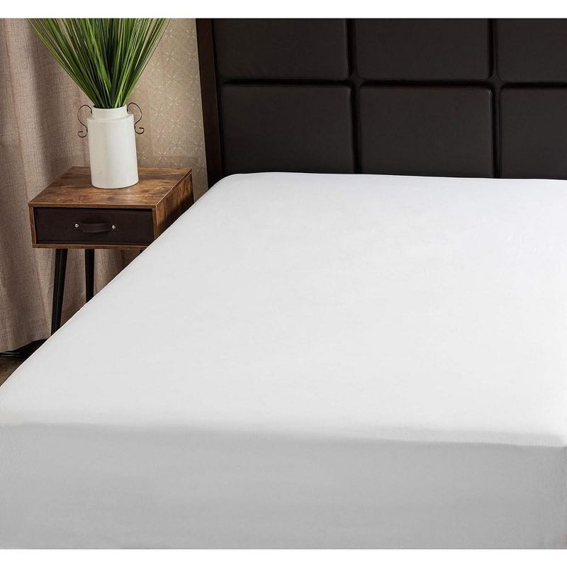 Microfiber Fitted Sheet - Soft & Smooth Allergy Protective Fitted Sheet - Odorless Filling - 95 GSM, 1 of 10