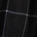 black windowpane plaid