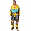 Transformers Men's Retro Character Union Suit One Piece Costume Pajama - 3 of 4
