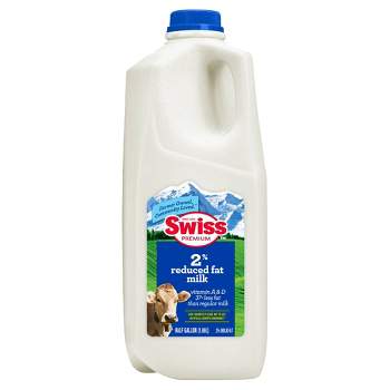 Swiss Premium 2% Reduced-Fat Milk - 0.5gal