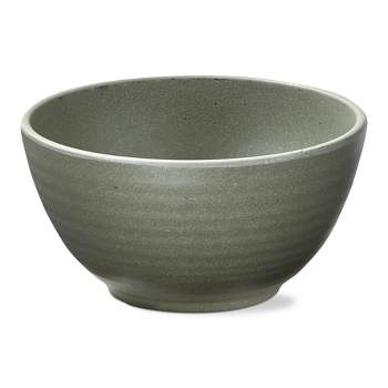 TAG 22 oz. 6 in. Green Brooklyn Melamine Plastic Dinnerware Bowl  Dishwasher Safe Indoor Outdoor