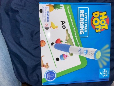 Educational Insights Hot Dots Jr. Let's Master Pre-k Reading Set &  Interactive Pen : Target