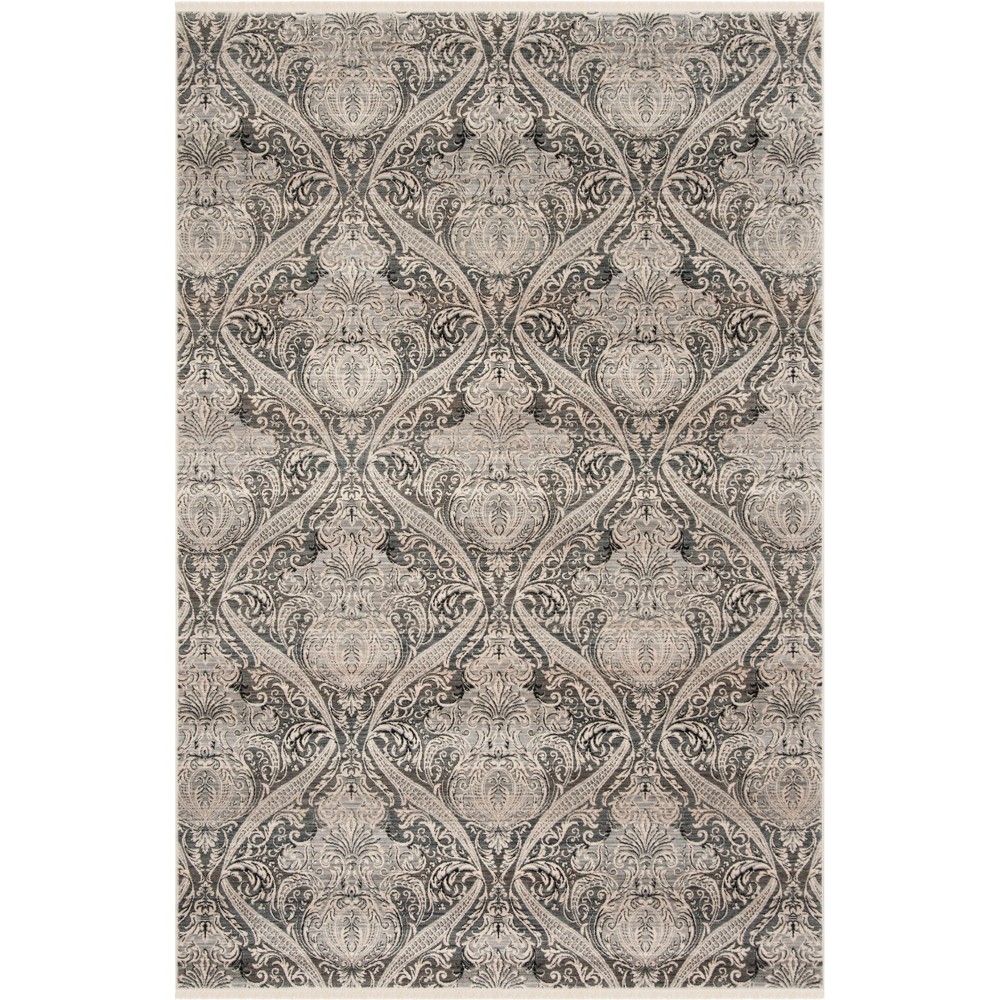 5'x7'6in Jacquard Loomed Area Rug Gray/Charcoal - Safavieh