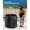 Ice Bath Tub for Athletes, Compatible with Water Chillers, 186Gallon Inflatable Cold Plunge Tub With Insulated Lid - 4 of 4