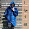 Tirrinia Oversized Hoodie Blanket Sweatshirt, Reversible Wearable Blankets for Adults, Warm Gift - 2 of 4
