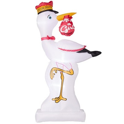 The Lakeside Collection 5-Ft. Baby Announcement Inflatables