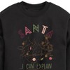 Boys' - Winnie the Pooh - Tigger Christmas - Santa I Can Explain Graphic Long Sleeve Fleece Sweatshirt - 2 of 4