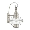 Livex Lighting Newburyport 1 - Light Wall Light in  Brushed Nickel - 4 of 4