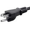 Monoprice Power Cord - 4 Feet - Black | NEMA 5-15P to IEC 60320 C13, 18AWG, 10A/1250W, 3-Prong - image 3 of 4