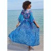 VENUS Womens Long Kimono Cover-Up - 3 of 4