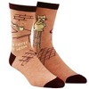 Crazy Dog T-Shirts Women's I Need Coffee Right Meow Socks Funny Pet Cat Lover Kitty Novelty Footwear - 2 of 4