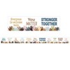 Teacher Created Resources® Everyone is Welcome Helping Hands Straight Border Trim, 35 Feet Per Pack, 6 Packs - 2 of 4