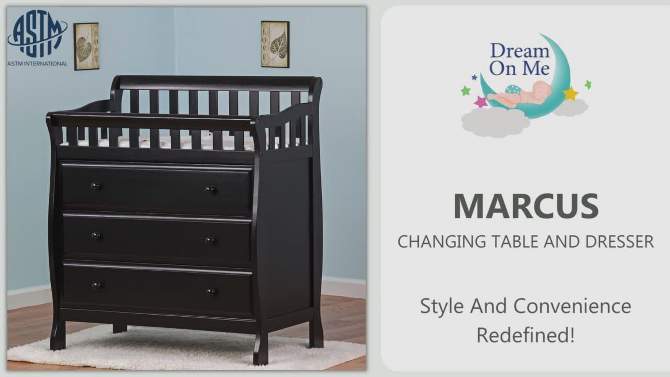 Dream On Me Marcus Changing Table And Dresser, 2 of 11, play video