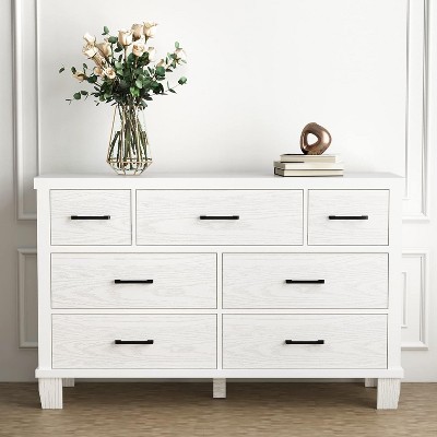 Jojoka Vintage Dresser for Bedroom with 7 Drawers