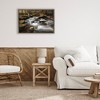 Stupell Industries Fallen Leaves on Stream Floating Frame Canvas Art - 3 of 4