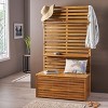 Vynxaria SYLMAR STORAGE BENCH WITH RACK - 2 of 4