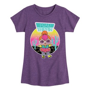 Girls' - LOL Surprise! - Road Trippin Fitted Short Sleeve Graphic T-Shirt - 1 of 4