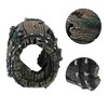 Unique Bargains Aquarium Decorations Hollow Tree Trunk Ornament Resin Accessories Yellow Orange Green Gray 4.33" Length 1 Pcs - 3 of 4