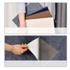 VisioGear Carpet Tiles, 12"*12" Soft Padded Floor Tiles For Living Room Kitchen Bedroom, Deep Gray, 11.81"*11.81"*0.16" - 4 of 4