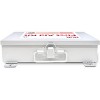 107 Piece, 25 Person First Aid Kit with Metal Case, OSHA Compliant - 3 of 4