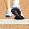 Pitching Rubber with Durable UV-Resistant, Official Size 6 x 24 Inches for Baseball - Includes Nickel-Plated Steel Spikes for Secure Ground Attachment - 4 of 4