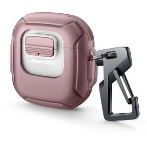 Dexnor for Bose QuietComfort Earbuds II & Ultra Earbuds, Secure Lock Clip Rugged Case with Carabiner & Keyring - 1 of 3