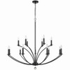 Crystorama Lighting Mila 15 - Light Chandelier in  Black - 2 of 4