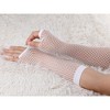 Allegra K Women's Fingerless Elastic Mesh Fishnet Gloves - 4 of 4