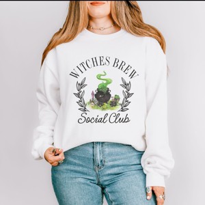 Simply Sage Market Witches Brew Social Club Sweatshirt - 1 of 4