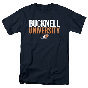 Men's Bucknell University Official Stacked T-Shirt Stacked - 1 of 4