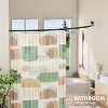 Curved Shower Curtain Rod 43" to 72" Adjustable, Stainless Steel Rustproof Expandable Round Shower Curtain Rod - 4 of 4