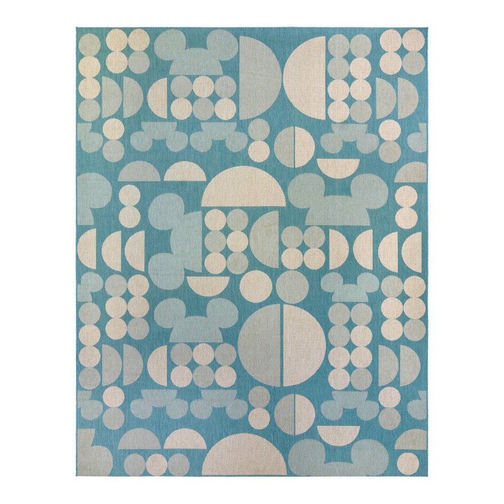 Mickey Mouse 5' x 7' Spheres Outdoor Rug Oasis