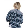 Women's Plaid Button Up Top - umgee - 3 of 4