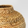 13.5" x 10" Abaca Woven Harvest Vase Brown - Threshold™ - image 3 of 3