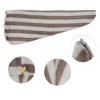 Unique Bargains Women's Stripe Hair Drying Towel  1 Pc - 3 of 3