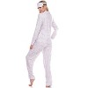 Women's Three-Piece Pajama Set - White Mark - 3 of 3