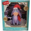 Disney 3.5-FT Tall Eeyore With Santa Hat Holiday Inflatable - 3 of 4