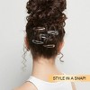 scünci Metallic Snap Hair Clips - 10pc - 3 of 4