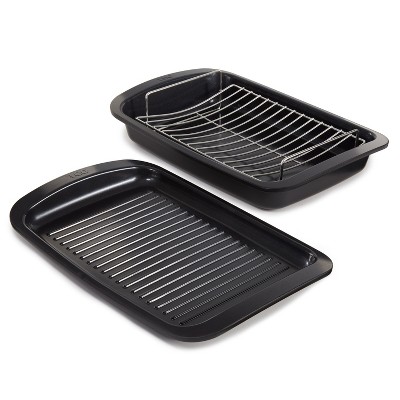 BergHOFF Graphite 3Pc Non-stick Specialty Cookware Set, Recycled Cast Aluminum, CeraGreen