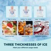 Simzlife 150 Lbs./24H Ice Maker, Household & Commercial, Undercounter, Self-cleaning, for Coffee Shop/Kitchen/Party/Bar, Stainless Steel, Silver - 4 of 4