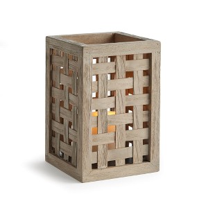 Plum & Post Chatham Outdoor Hurricane Candle Holder - 1 of 4