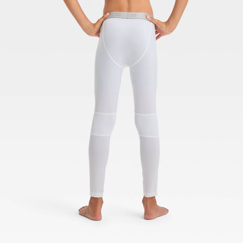 Boys' Fitted Performance Tights - All in Motion™, 2 of 4