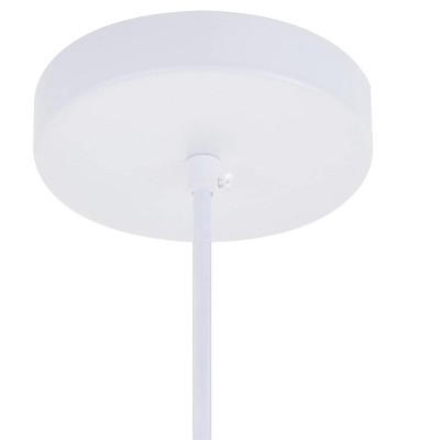 Matte Black Aluminum Pendant Light with Copper Interior