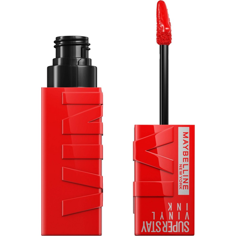 Photos - Other Cosmetics Maybelline MaybellineSuper Stay Vinyl Ink Liquid Lipstick - 25 Red-Hot - 0.14 fl oz: 